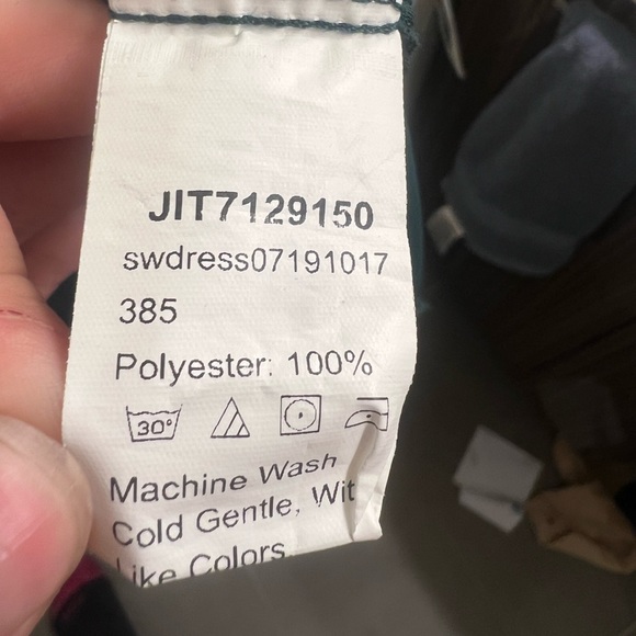 SHEIN High-Low Ruffle Wrap Dress - Picture 9 of 10